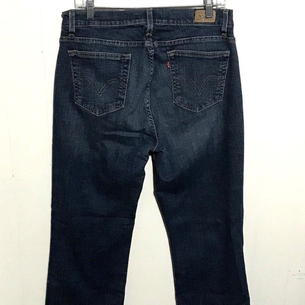 WOMENS LEVIS 529 CURVY BOOT CUT JEANS SZ 16 M